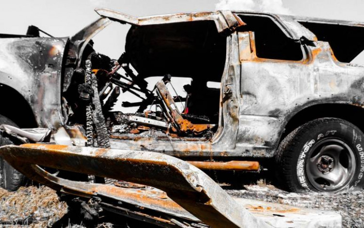 Машину предполагаемого педофила подожгли в Новосибирской области Машину предполагаемого педофила подожгли в Новосибирской области