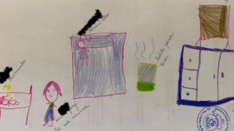 Педофила нашли благодаря школьному рисунку его жертвы